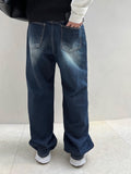Unique highlight blue denim