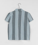 Vident Color Matching Check Short Sleeve Shirt