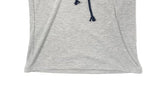 Enshu Brushed Color Matching Hood Off-Shoulder T-Shirt