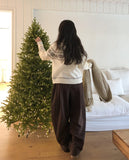 [U-BASIC] Huz D-ring Pintuck Balloon Sweatpants