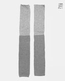 Pube Punching Color Matching Ribbed Knee Socks Warmer