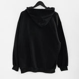 Ratten lettering hooded zip-up