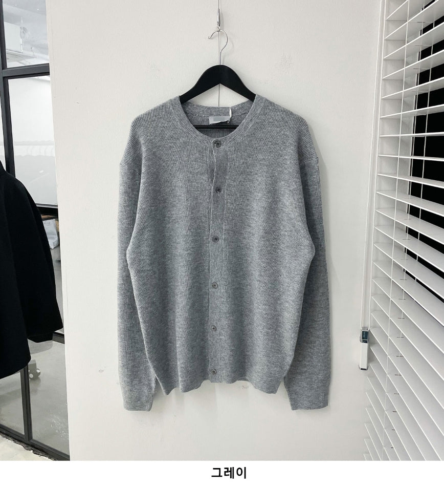 【COSYHARU】Rowoon Hachi Knit Cardigan COSYHARU (コシハル) - ロウンハチニットカーディガン / Rowoon