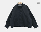 Ohen Color Matching Collar Field Jacket