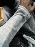 Linen Round Knit Cardigan