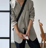 Sander standard check blazer