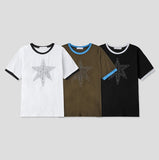 Fourid Star Ringer Short Sleeve T-shirt