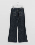 Monda Non-Fade Raw Denim Bootcut Pants
