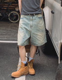 Pier Adjust Bermuda Denim Pants