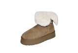 FOLD-DOWN SHEEPSKIN BOOTS