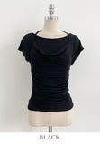 Soel Halterneck Layered Cap Sleeve T-shirt