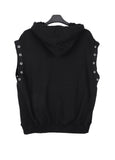 Marty Eyelet Hooded Vest