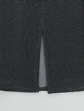 Hven Velvet Stripe Banding Long Skirt