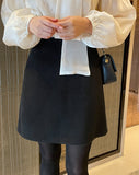 Anube Alpaca A-Line Mini Skirt