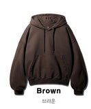 Copper Pigment Crop Hoodie