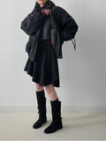[6oz/unisex] Envy High Neck Overfit Hood Padding