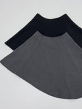 [FW/Brushed] Unbalance Midi Flare Skirt
