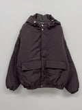 [6oz/unisex] Envy High Neck Overfit Hood Padding