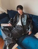 Cres Double Knee Carpenter Raw Denim Pants