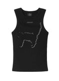 [mnem] puffed-up cat padded tank