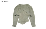Kewpie Angora Knit Sleeveless Bolero Set