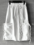 Cotton Cargo Bermuda Pants