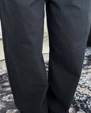 Blin Incision Wide Cotton Pants
