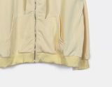 Palmk Overfit Ribbon Patch Hooded Zip-Up