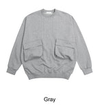 Poise over big pocket sweatshirt