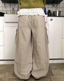 Lerin Banding Wide Cargo Two-Way Pants
