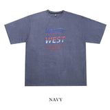 West overfit pigment short sleeve t-shirt