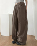 [MADE] Simo Pigment Slits Balloon Banding Cotton Long Wide Pants