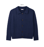 Bez Collar Cable Cardigan