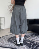 Ennyu Nylon Cargo Bermuda Pants