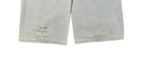 Komi Light Blue Wide Damage Denim Pants