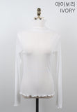 Maila See-through Polar Blouse
