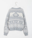 Simon Nordic Snowflake Bear Knit