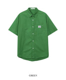 vintage pocket label shirt