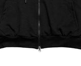 Nat Two-Way Cropped Hood Zip-Up