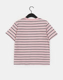 Levon loose fit striped short sleeve t-shirt