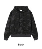 Hanoel Camo Hooded Zip-up