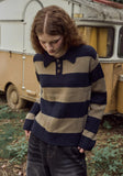 Wide Stripe Rugby Knit