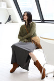 hippie suede tassel bag