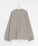 Tan Two Way Wind Jumper