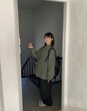 [unisex] Chute pocket two-way field jacket