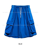 Color Track Big Pocket Bermuda Pants