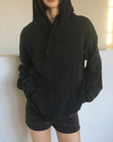 Tanner Pigment Overfit Hooded Zip-Up