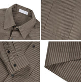 Ekan Crop Striped Shirt