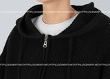 Glen Hoodie Zip Up