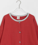 [BAONHAUS] Marshawn Pocket Color Matching Cotton Cardigan